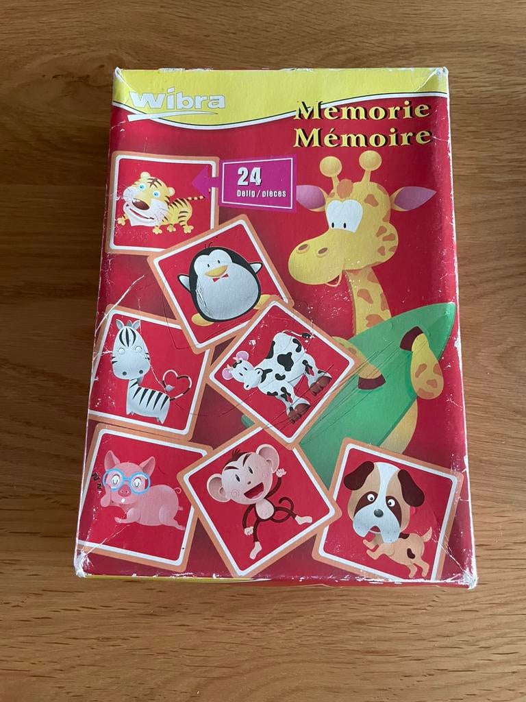Dieren memory met grote kaarten, Ophalen of Verzenden, Gebruikt