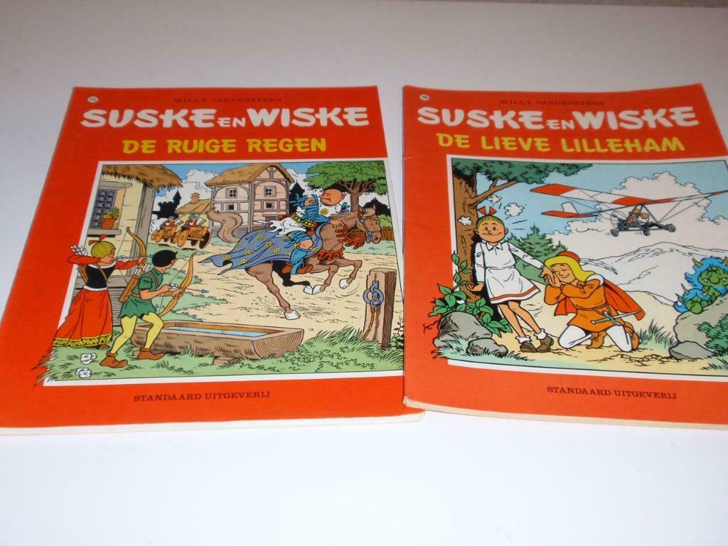 2 boeken Suske en Wiske De Lieve Lilleham De Ruige Regen, Boeken, Ophalen of Verzenden, Zo goed als nieuw