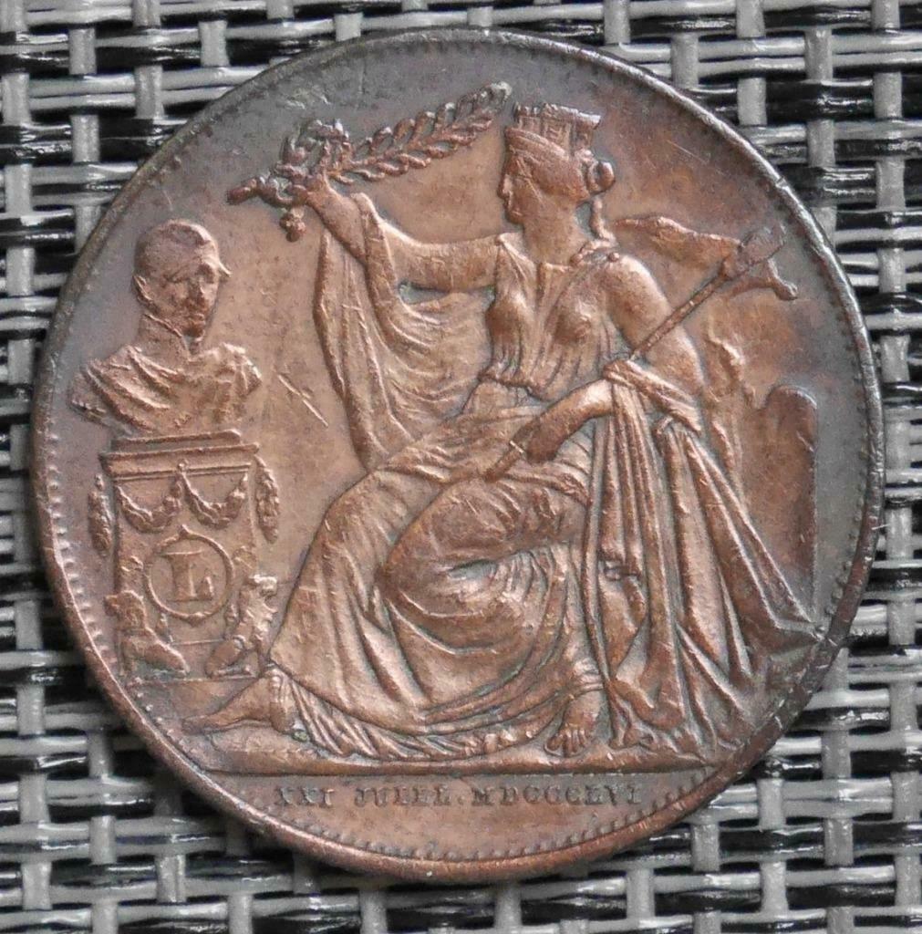 5 centimes Belgique 1856 Double 0, Enlèvement ou Envoi, Série