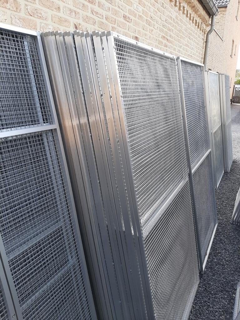VOLIÈRE  2 X 2 X 2 MET BINNEN-SAS . ( NIEUW ), Ophalen, Nieuw, Aluminium, Volière
