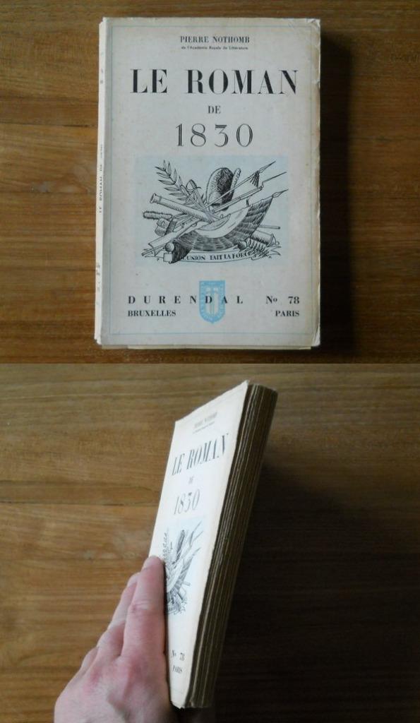 Le roman de 1830 (Pierre Nothomb), Livres, Enlèvement, 19e siècle, Utilisé