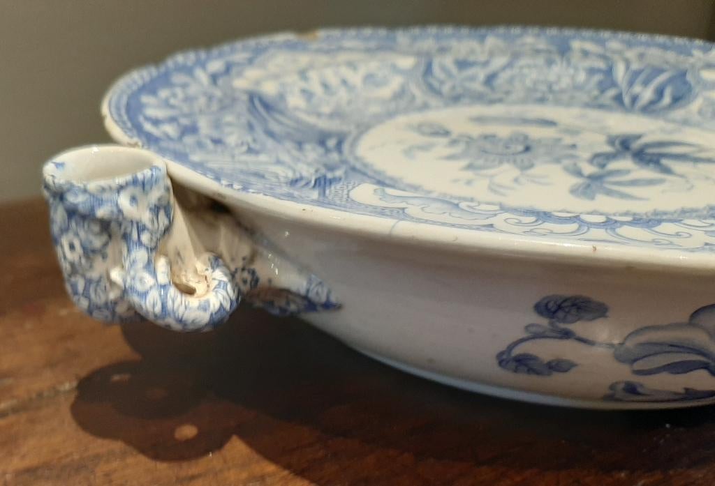 Assiette ancienne (Copeland et Garret) bleue blanche -, Enlèvement ou Envoi