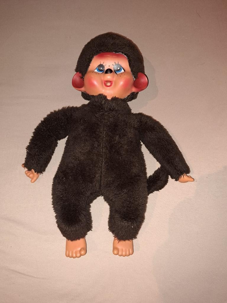 Vintage Monchichi 45cm, Enlèvement ou Envoi