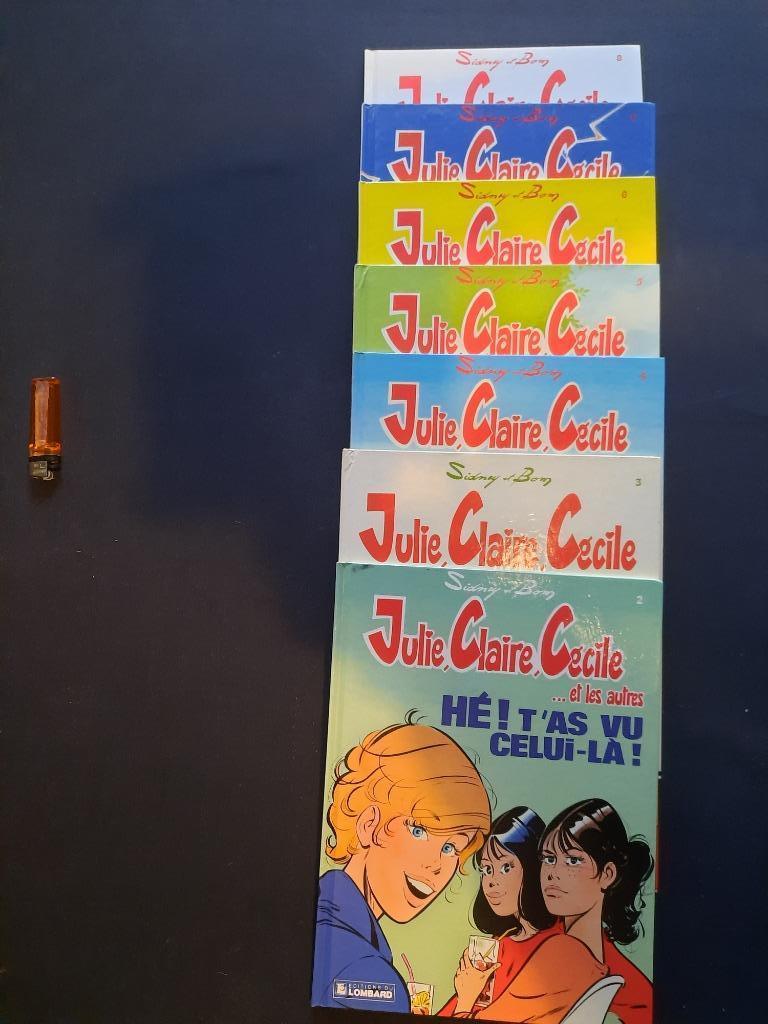 Bd Julie,Claire et cécile T. 2à8 . 7XEO, TBE., Livres, Enlèvement ou Envoi