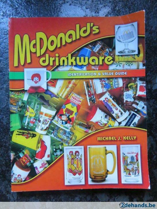 mc donalds drinkware boek, Ophalen of Verzenden, Gelezen