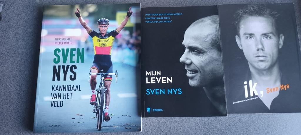 Boeken 3 stuks Sven Nys, Boeken, Ophalen