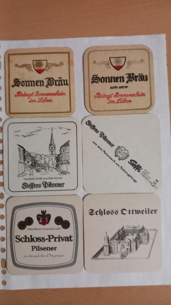 Bierviltjes Duitsland (803), Ophalen of Verzenden, Zo goed als nieuw