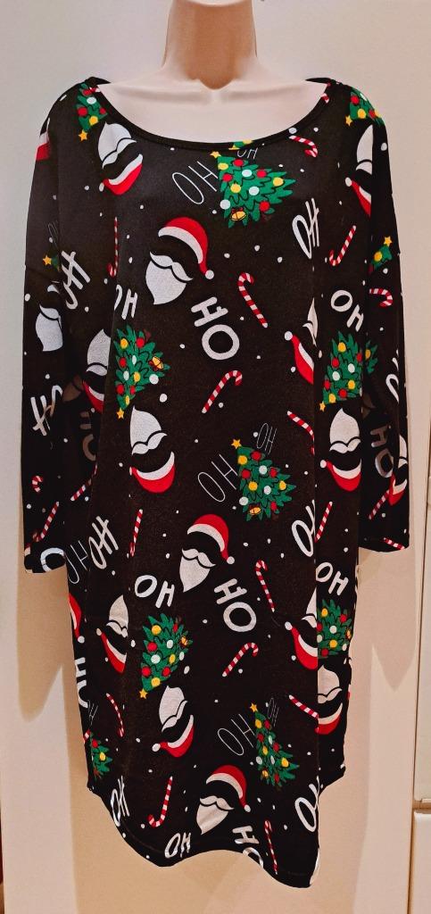Robe de Noël ( fond noir ), Taille 42/44 (L), Enlèvement ou Envoi, Party collection, Comme neuf