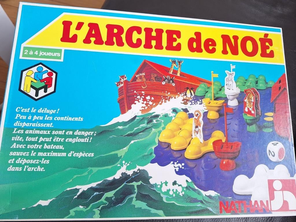Jeu de société l'arche de Noe, Enlèvement ou Envoi, Comme neuf