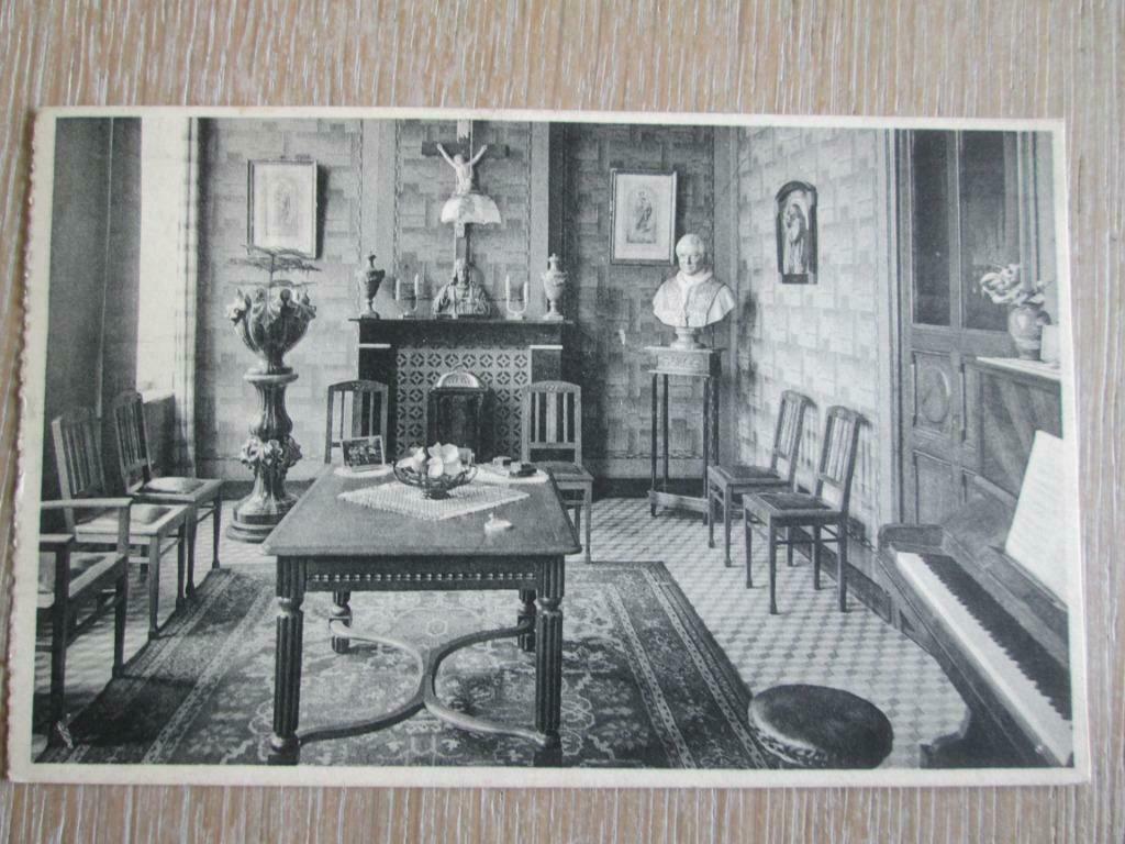 Oude postkaart Sombeke-Waasmunster, Verzenden