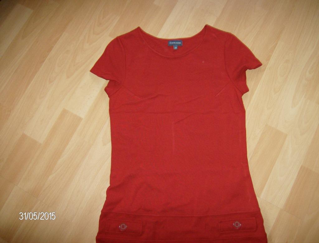 jurk rood merk terre bleue - maat 38, Maat 38/40 (M), Terre Bleu, Ophalen of Verzenden, Gedragen