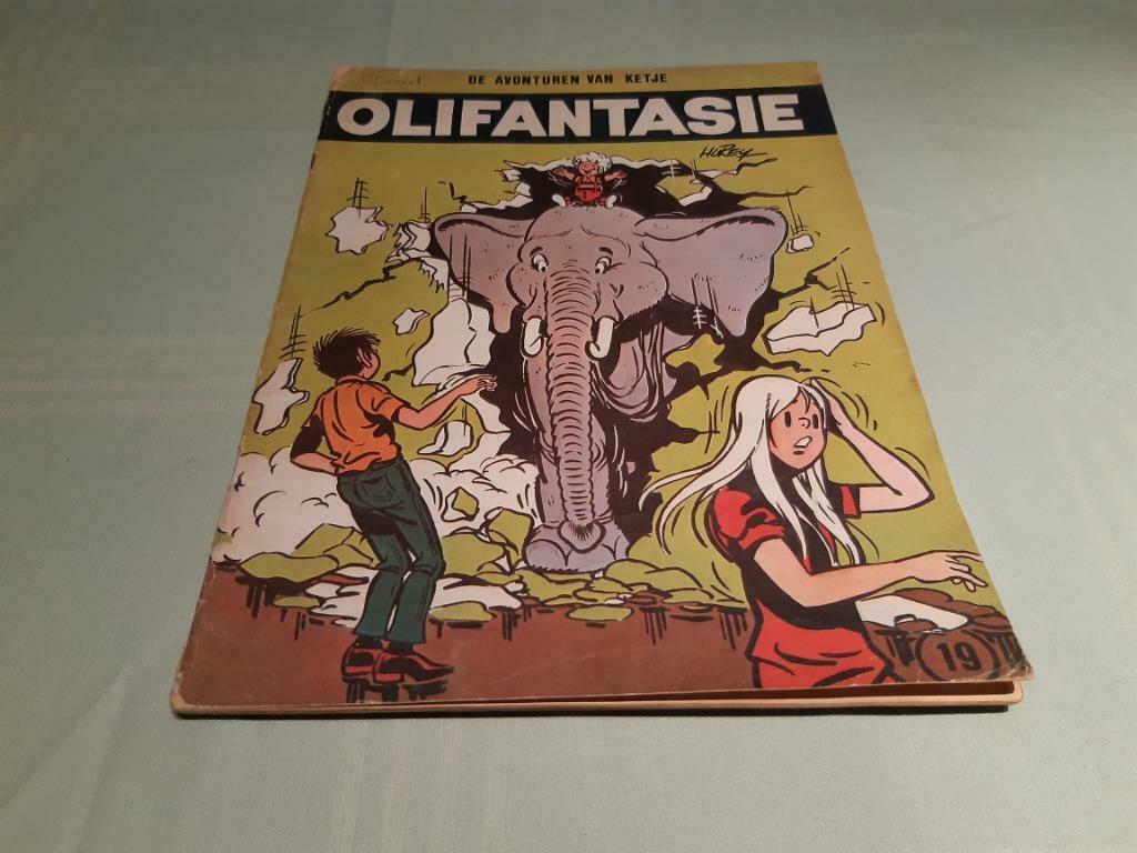 Ketje en Co.19.Olifantasie., Boeken, Stripverhalen, Eén stripboek, Ophalen of Verzenden, Gelezen