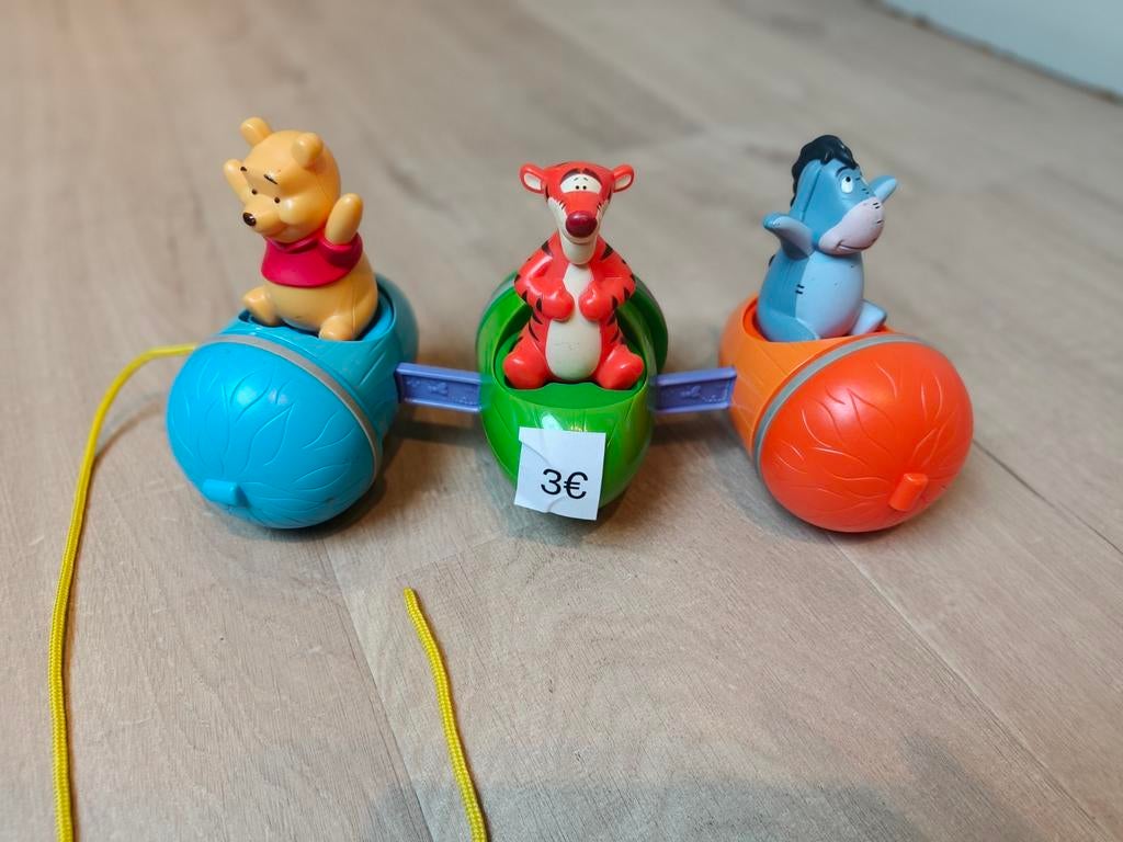 Winnie the Pooh trekwagentje, Kinderen en Baby's, Speelgoed | Babyspeelgoed, Ophalen of Verzenden, Gebruikt, Overige typen