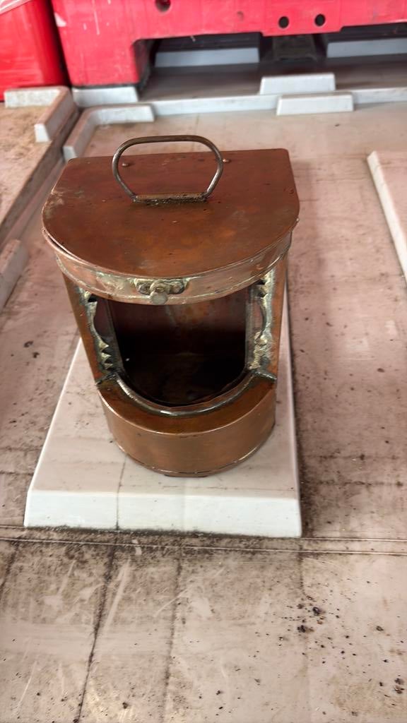 Oude scheepslamp, Verzamelen, Scheepvaart, Ophalen