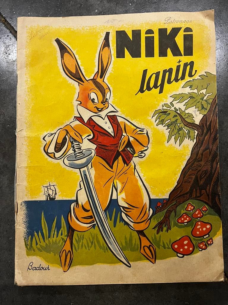 Zeldzame strip – Niki Lapin (1941) – klassieke uitgave, Boeken, Ophalen of Verzenden, Zo goed als nieuw