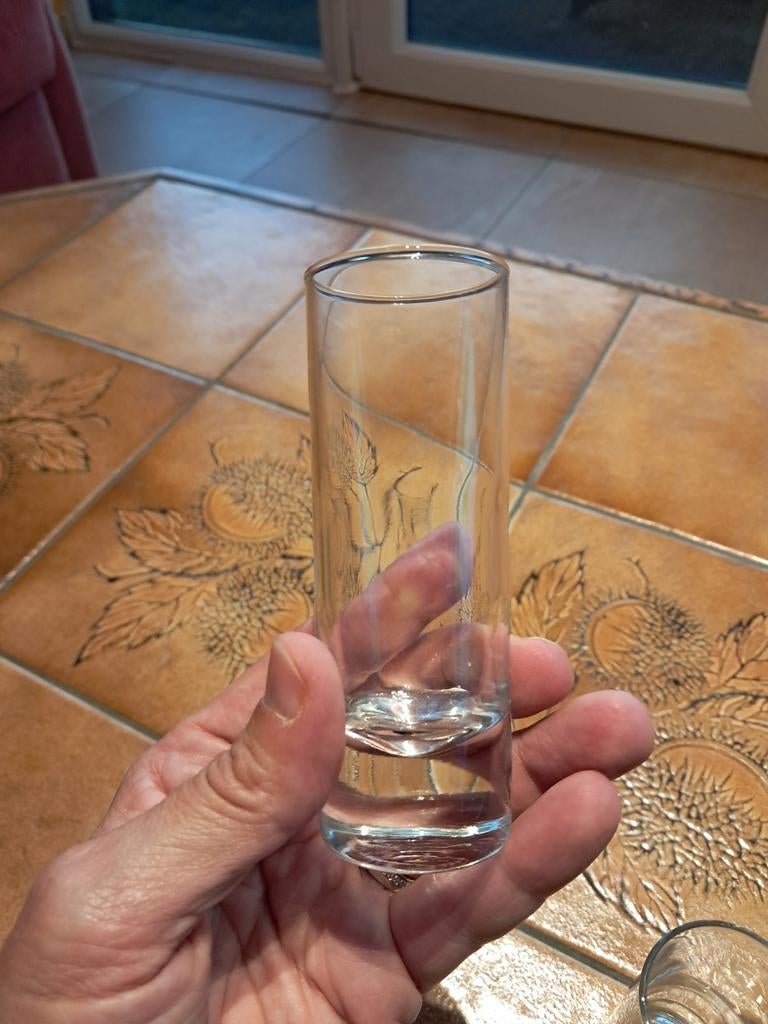 Lot de 6 verrines Cosy & Trendy, Maison & Meubles, Enlèvement ou Envoi, Utilisé, Verre, Verre ou Verres