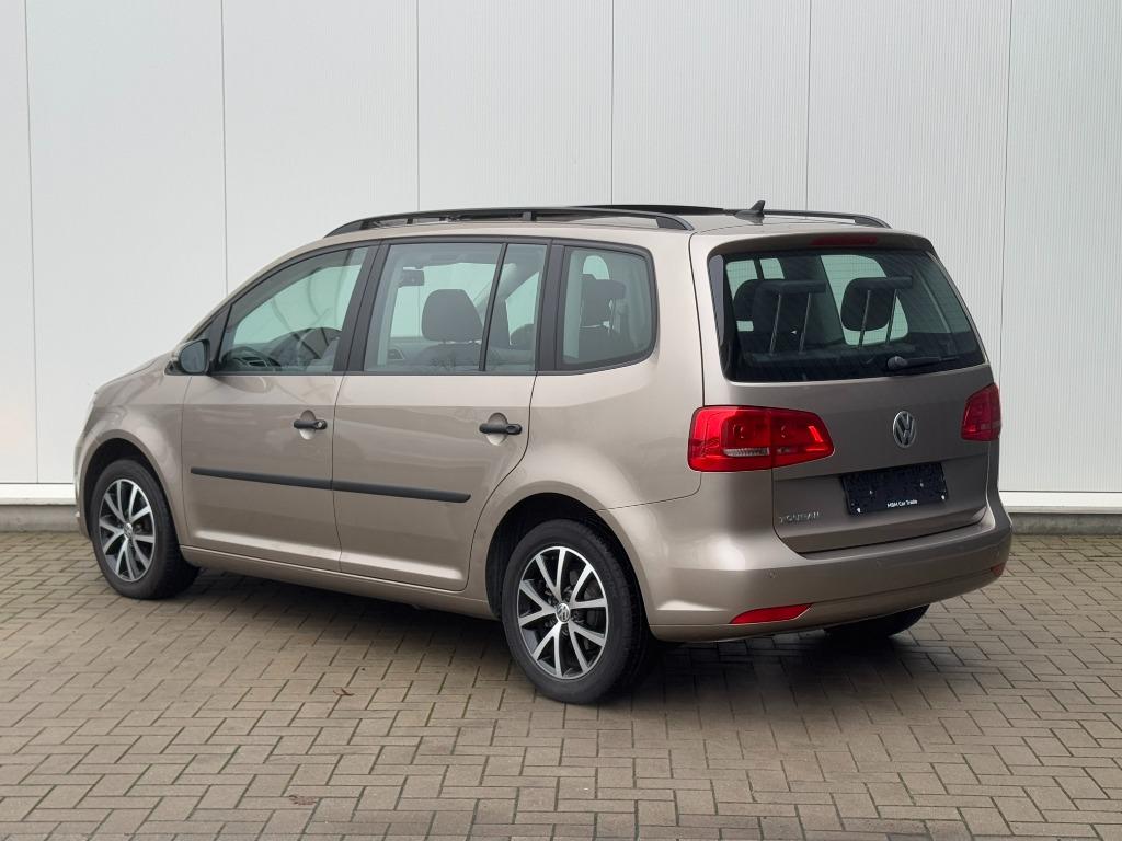 ✅ Volkswagen Touran 1.2 TSI Highl 7ZITP Pano Navi 1eig GARAN, Voorwielaandrijving, Euro 5, Beige, 4 cilinders