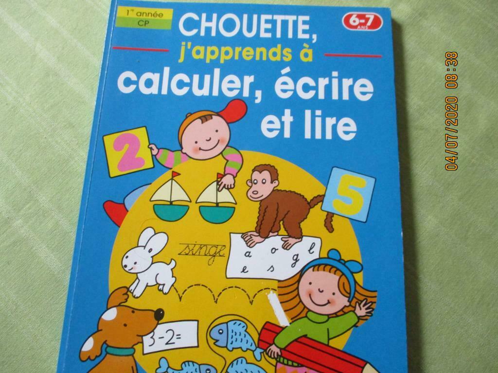 J'APPRENDS A CALCULER, ECRIRE ET LIRE. 1ere PRIMAIRE., Enlèvement ou Envoi, Comme neuf, Primaire, Français