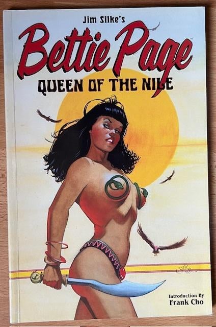 BETTIE PAGE BD QUEEN OF THE NILE - SEXY ÉROTIQUE, Enlèvement ou Envoi, Une BD, Comme neuf, Jim SILKE's