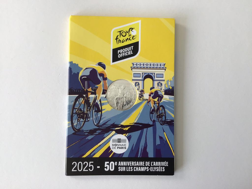 Frankrijk 10 euro Tour de France 2025 Zilver, Postzegels en Munten, Ophalen of Verzenden, Frankrijk, 10 euro, Zilver
