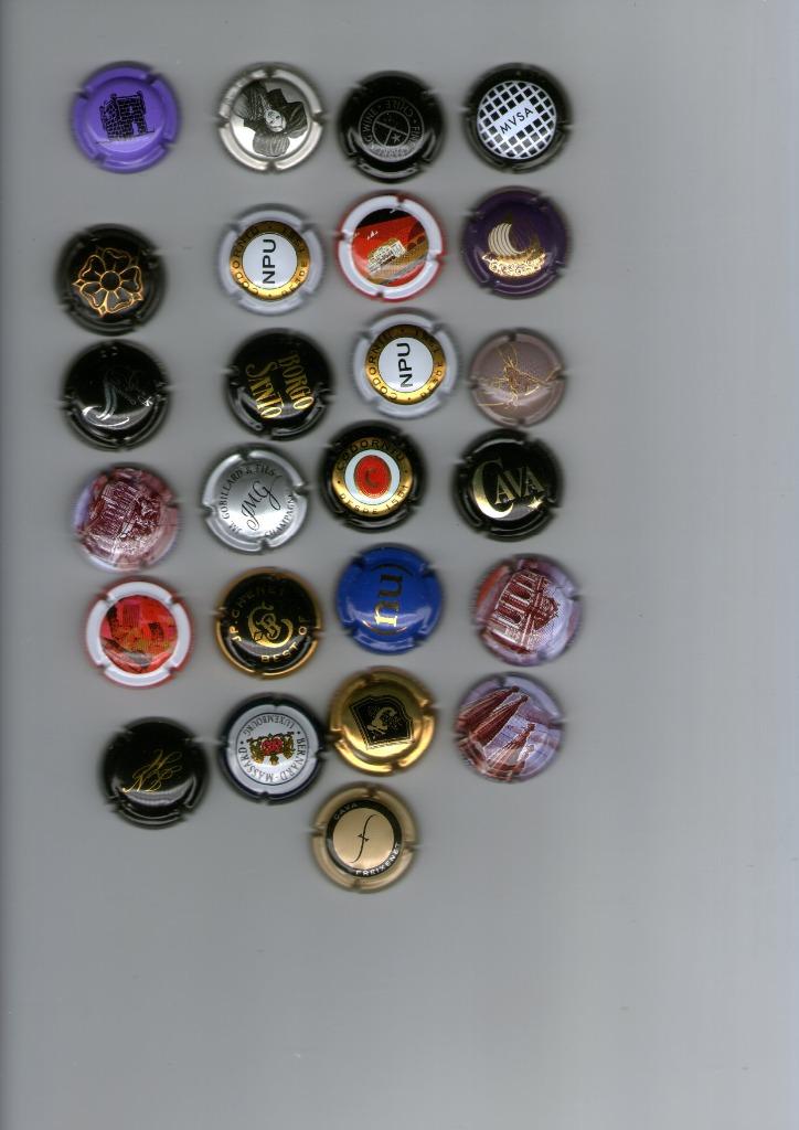 25 capsules champagne en cava, Collections, Envoi
