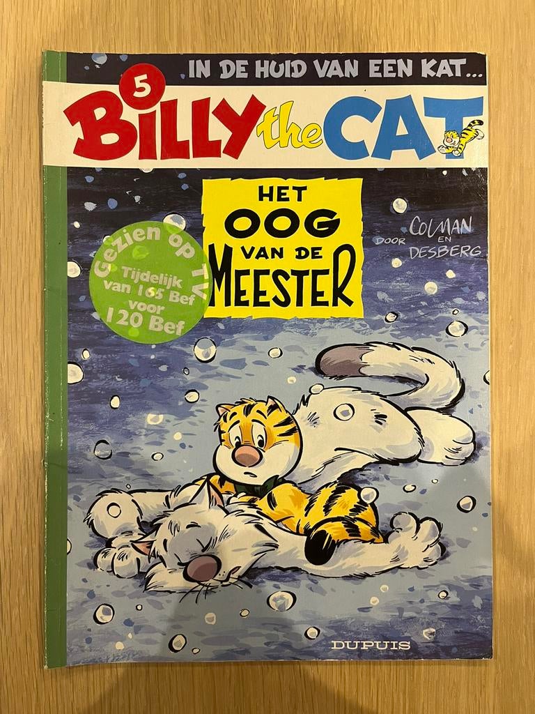 Billy the cat - 5 - Het oog van de Meester, Boeken, Eén stripboek, Ophalen of Verzenden, Gelezen