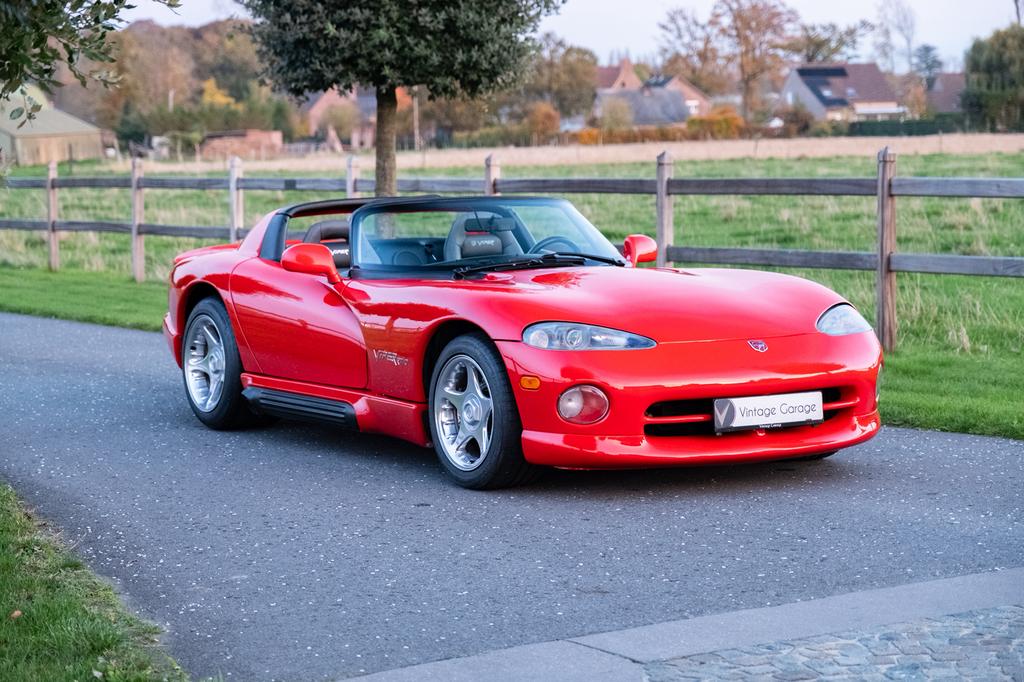 Dodge Viper RT/10, Achterwielaandrijving, Viper, Cabriolet, Leder en Stof