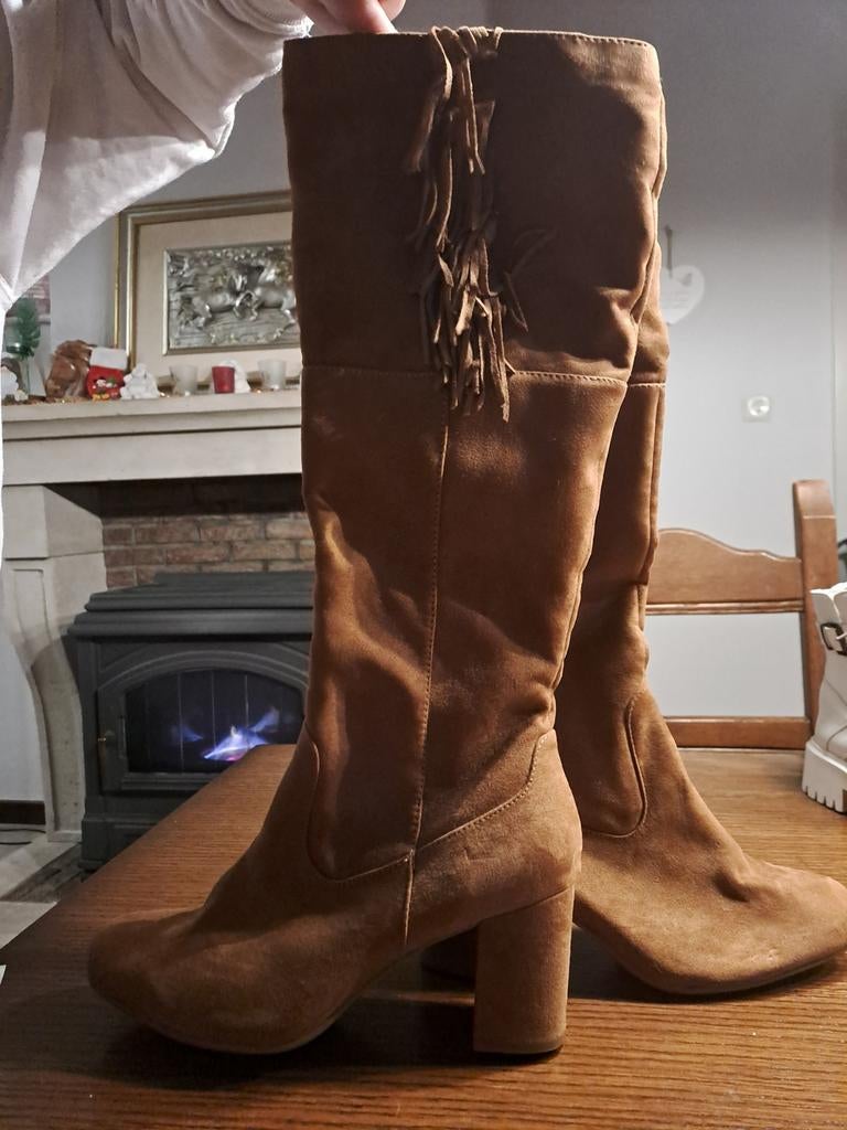 Hoge laarzen, Neuf, Enlèvement ou Envoi, Brun, Bottes hautes
