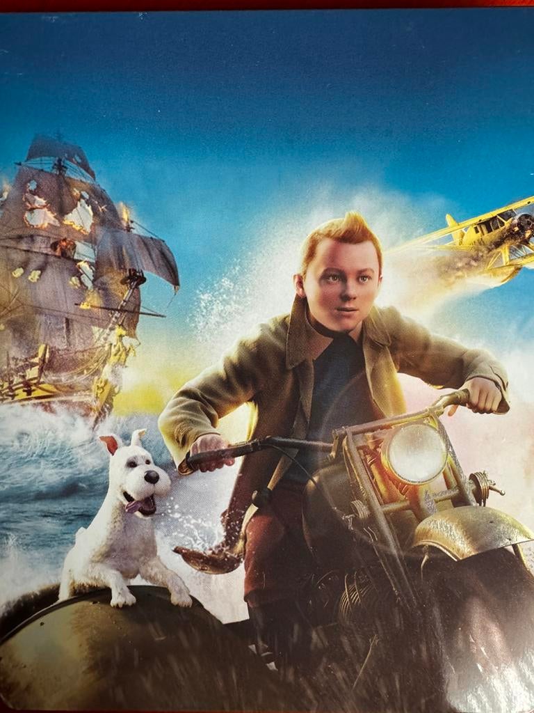 DE AVONTUREN VAN KUIFJE ( HET GEHEIM VAN DE EENHOORN ), CD & DVD, Blu-ray, Comme neuf, Enlèvement ou Envoi