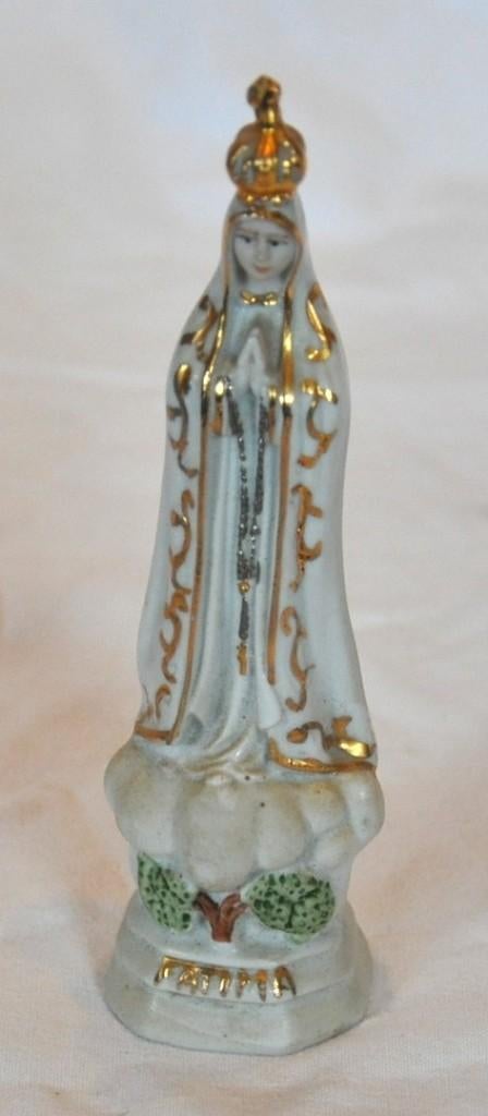 petite vierge couronnée marquée fatima, Ophalen of Verzenden