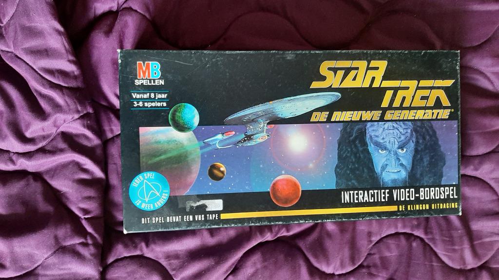 MB bordspel Star Trek , de Klingon uitdaging, Hobby en Vrije tijd, Vijf spelers of meer, Ophalen of Verzenden, Zo goed als nieuw