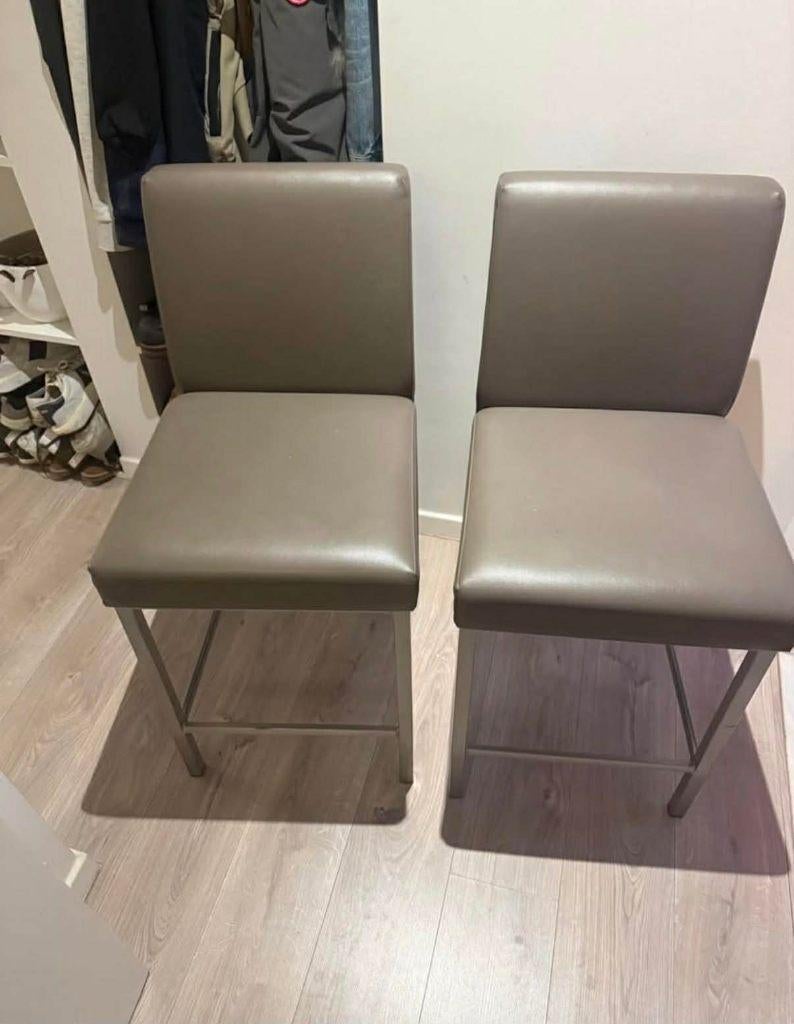 Barstoelen, 2 tabourets, Enlèvement