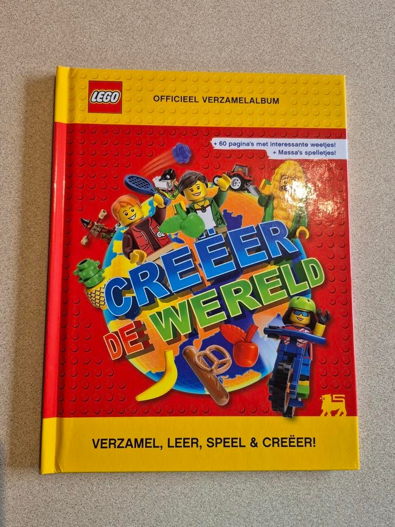 Delhaize Lego boek Creëer de Wereld, Boeken, Non-fictie, Ophalen of Verzenden, Zo goed als nieuw, Delhaize