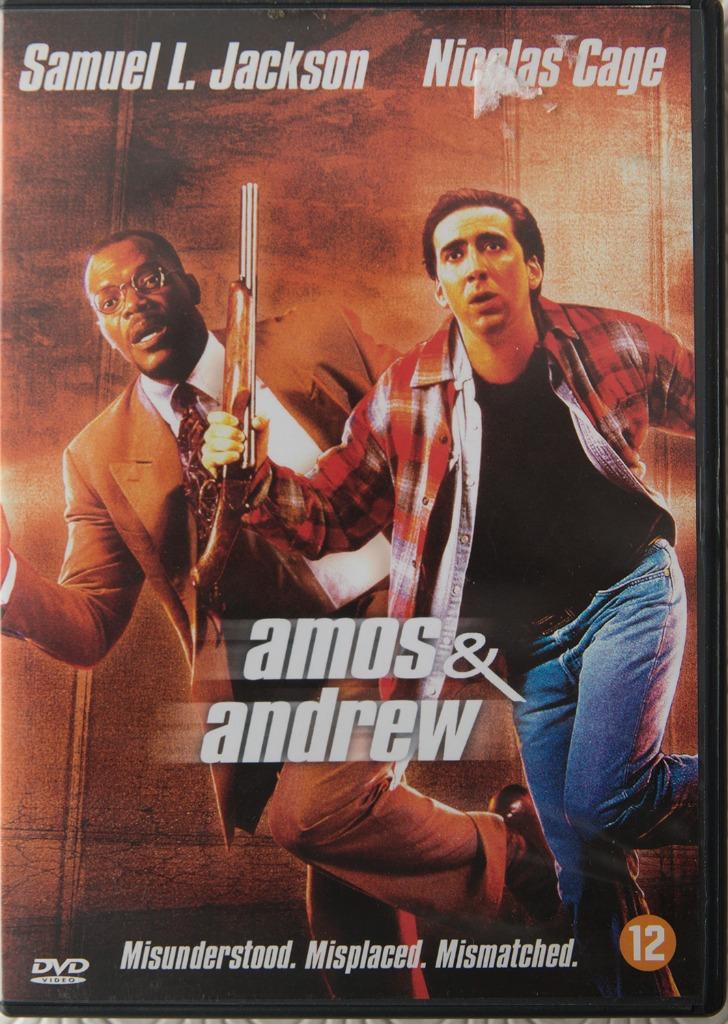 dvd amos and andrew, Ophalen of Verzenden, Actiekomedie