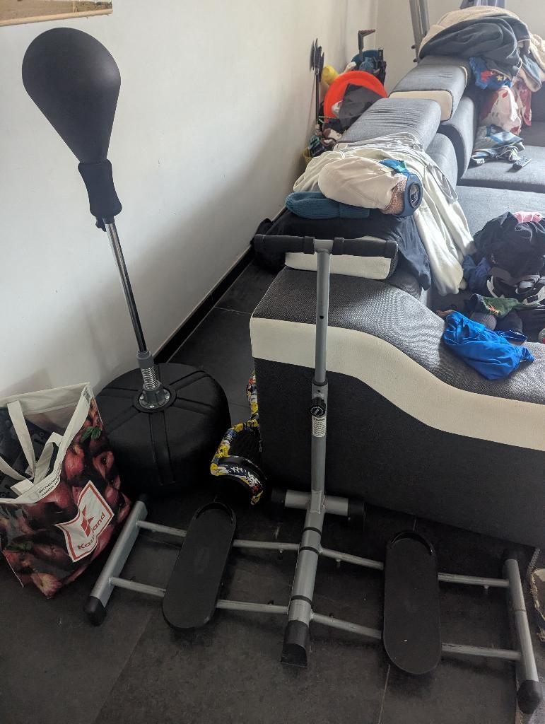 gym box and leg magic + t master 128, Sports & Fitness, Enlèvement, Utilisé, Métal, Autres types