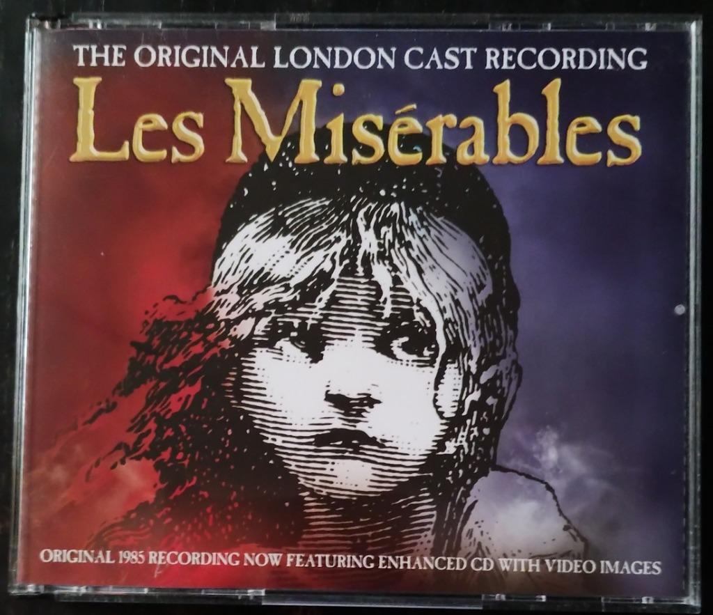 Les Misérables Original London Cast Recording 2CDBox Als nie, Verzenden, Zo goed als nieuw
