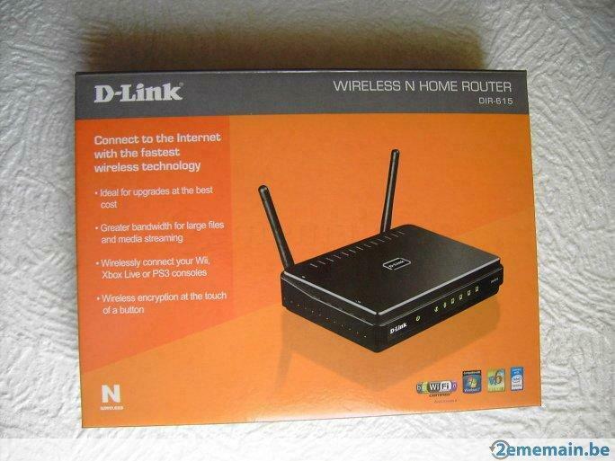 D-Link - Routeur DIR-615 + Wireless Nano USB Adapter, Informatique & Logiciels, Utilisé
