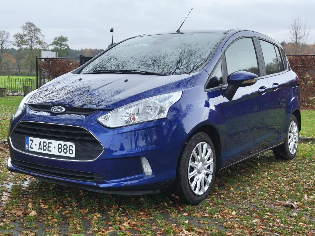 Ford B-Max 2017 Benzine, Autos, Achat, 998 cm³, Entreprise, Noir