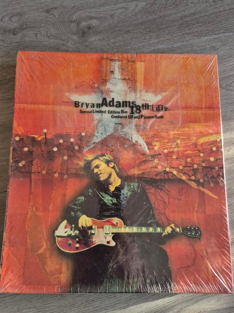 Bryan Adams-18 Till I Die [Collector's Box CD & Photo Book], Ophalen of Verzenden