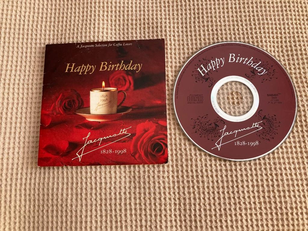 Happy birthday - Selection for Coffee Lovers - Jacqmotte CD, Cd's en Dvd's, Cd's | Klassiek, Zo goed als nieuw, Symfonie, Verzamelalbum