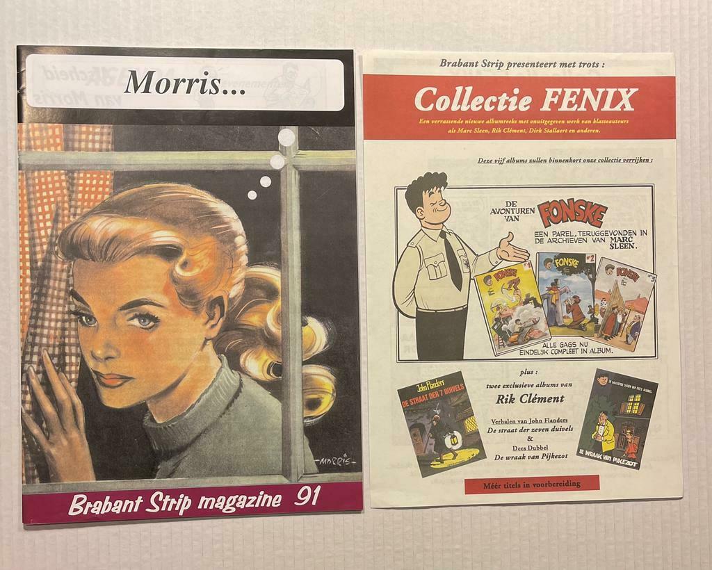 Brabant strip magazine 91 mortis Lucky luke, Ophalen of Verzenden