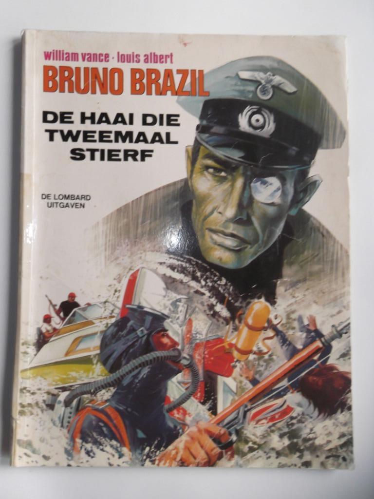 Bruno Brazil - De haai die tweemaal stierf, Boeken, Stripverhalen, Ophalen of Verzenden, Gelezen