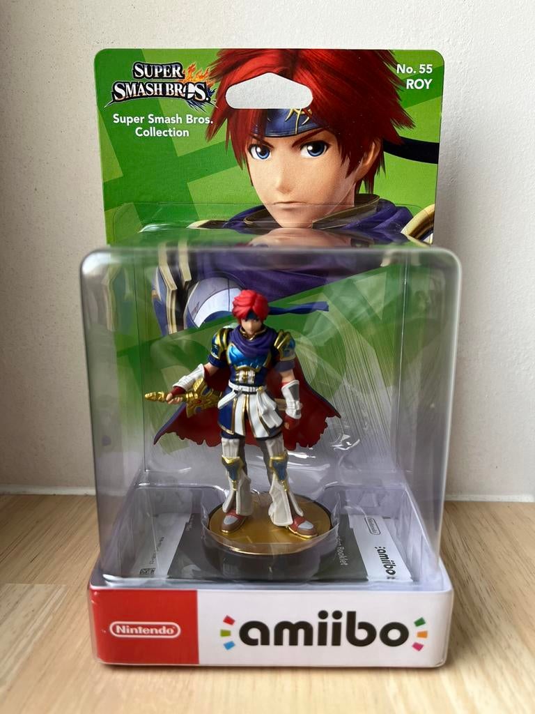 Amiibo Roy N.55 (Super Smash Bros), Ophalen of Verzenden, Nieuw