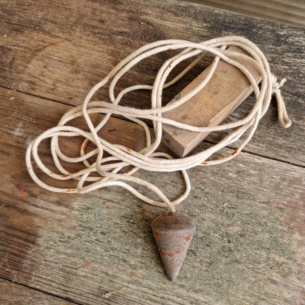 oud schietlood 2 stuks, Antiek en Kunst, Ophalen of Verzenden