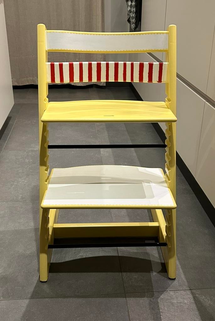 Tripp trapp stoel (Stokke), Ophalen, Zo goed als nieuw