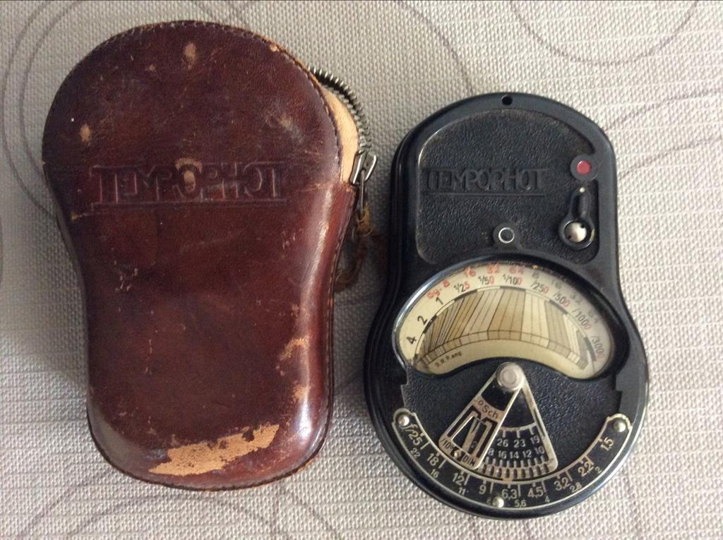 Tempophot lichtmeter +-1930, Ophalen