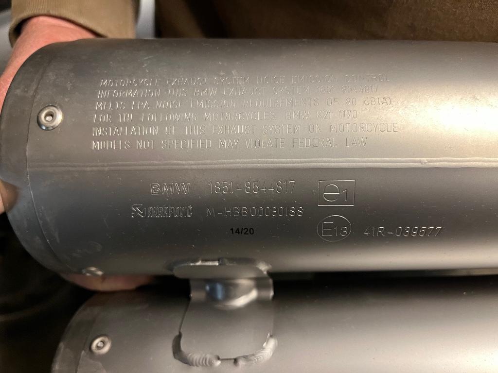 Akrapovic uitlaatdemper voor BMW R Nine t, Motoren, Ophalen, Nieuw