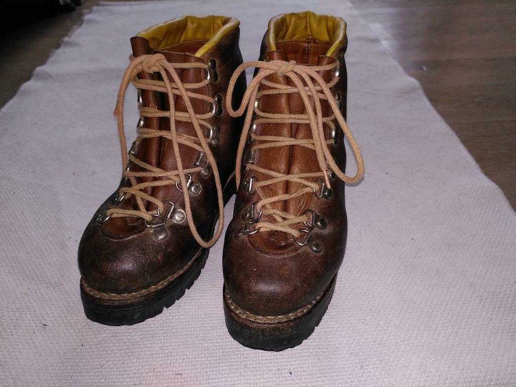 Mooie lederen vintage bergschoenen (maat 39), Ophalen of Verzenden, Gebruikt, Schoenen