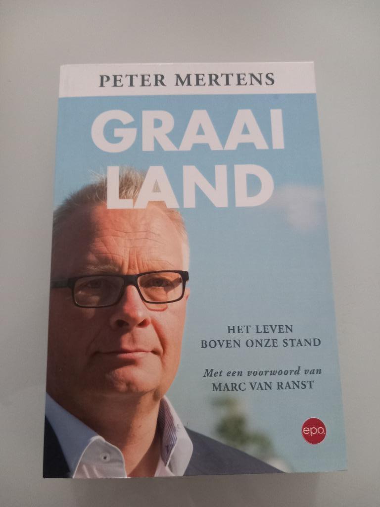 Boek Peter Mertens PVDA Graailand Politiek België, Boeken, Ophalen of Verzenden, Zo goed als nieuw, Politiek en Staatkunde, Peter Mertens