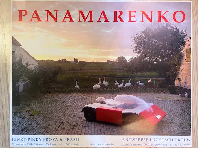 Panamarenko (gesigneerd), Ophalen